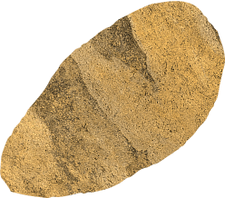 yellow oval Pebble